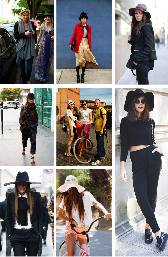street fashion, street trend, แฟชั่นหมวกแนวสตรีท, fedora hat